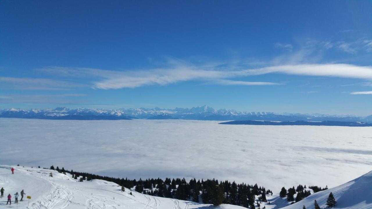 Apartament Les Chamois Lajoux Zewnętrze zdjęcie